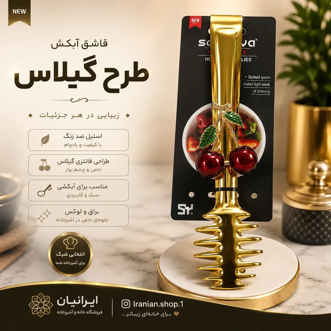 انبر سالاد و مرغ و گوشت