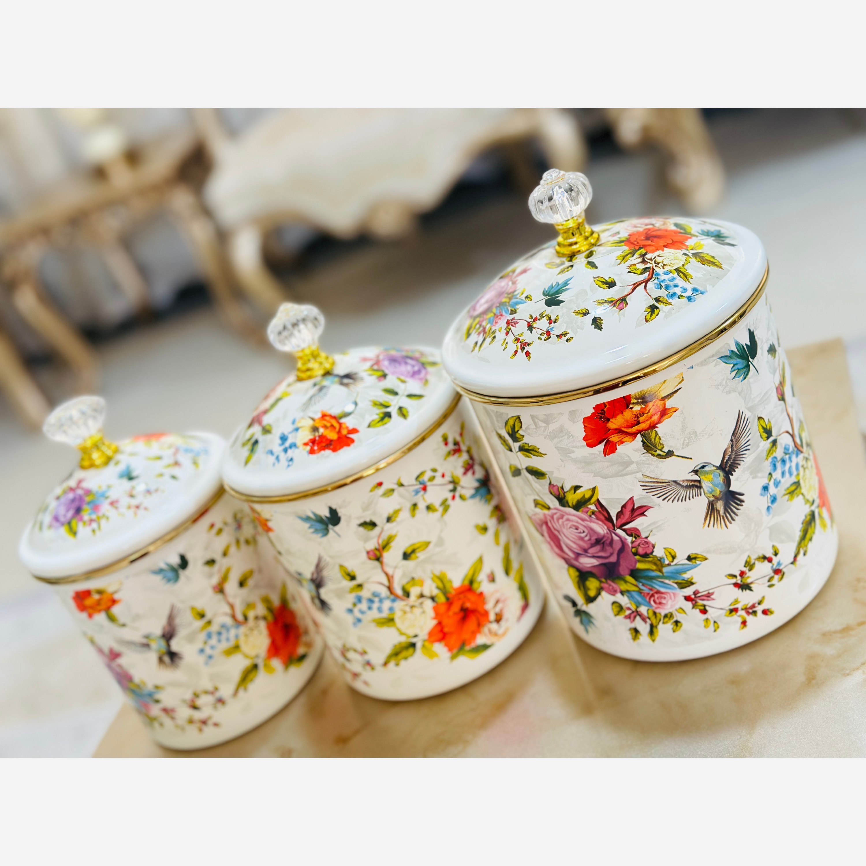 پاسماوری سه تیکه لعابی